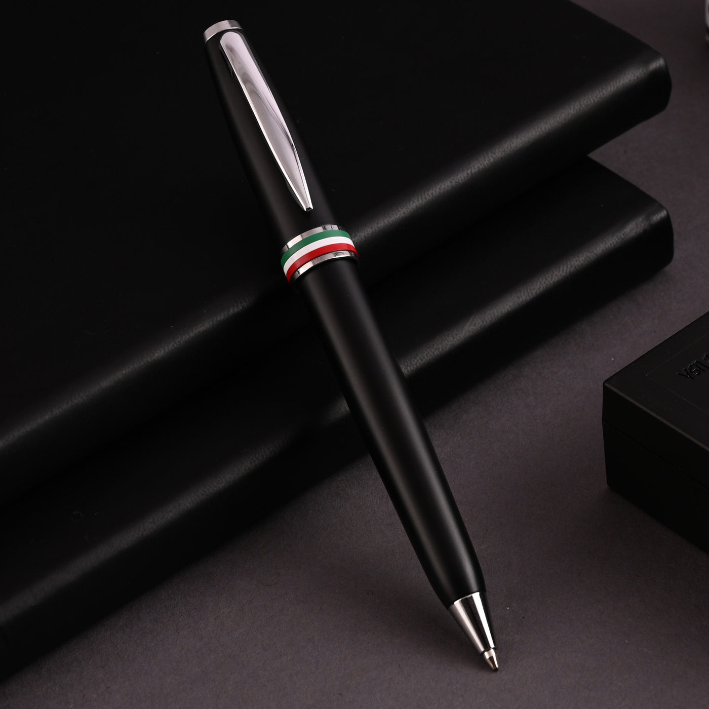 Monteverde Aldo Domani Italia Ball Pen - Matte Black CT 9