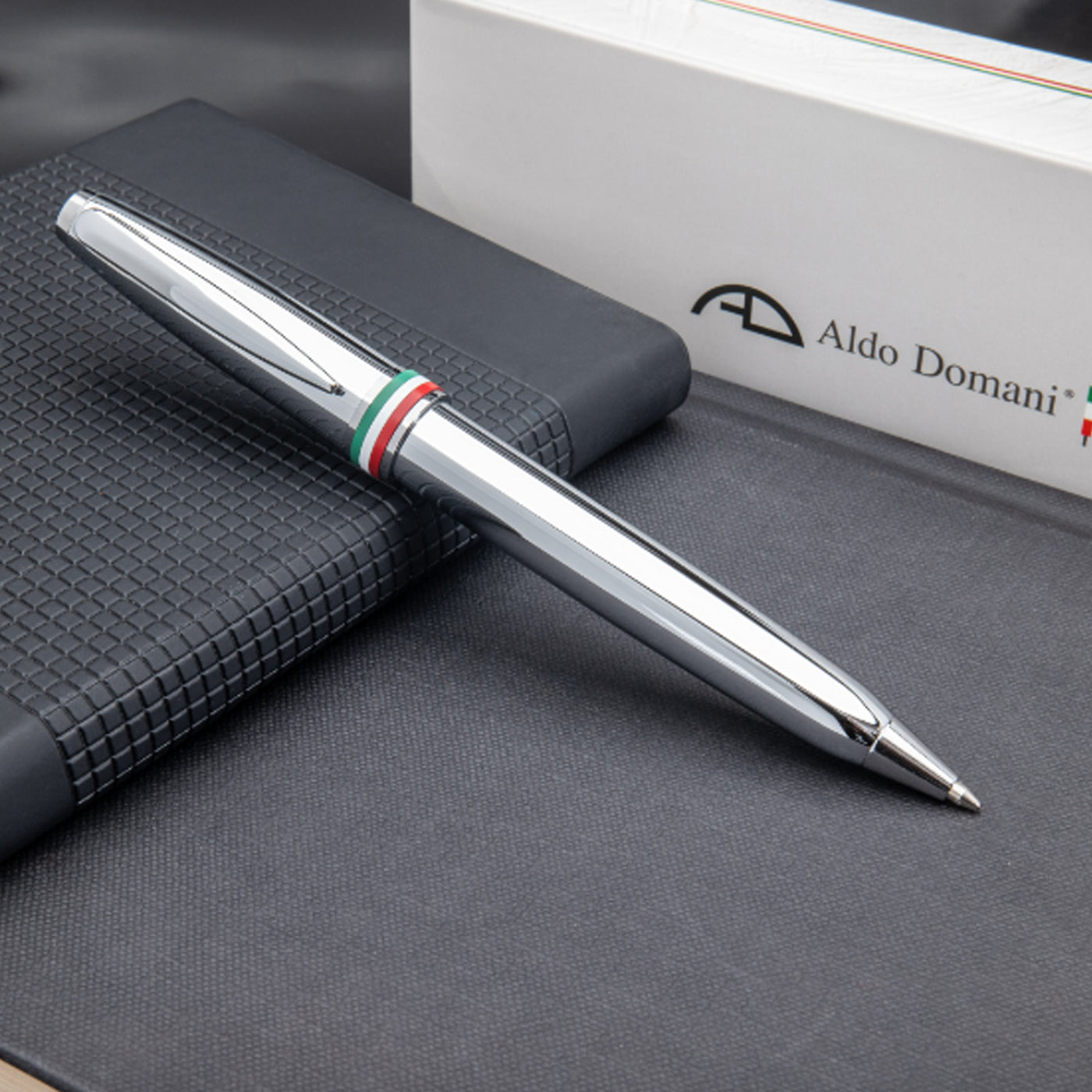 Monteverde Aldo Domani Italia Ball Pen - Mirror Chrome CT 7