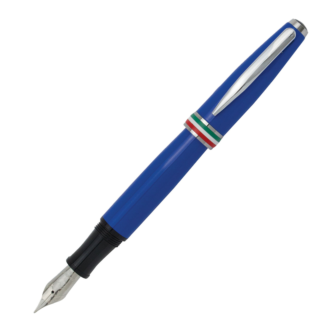 Monteverde Aldo Domani Italia Fountain Pen - Exotic Blue CT 2