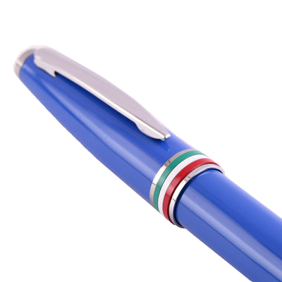 Monteverde Aldo Domani Italia Fountain Pen - Exotic Blue CT 4