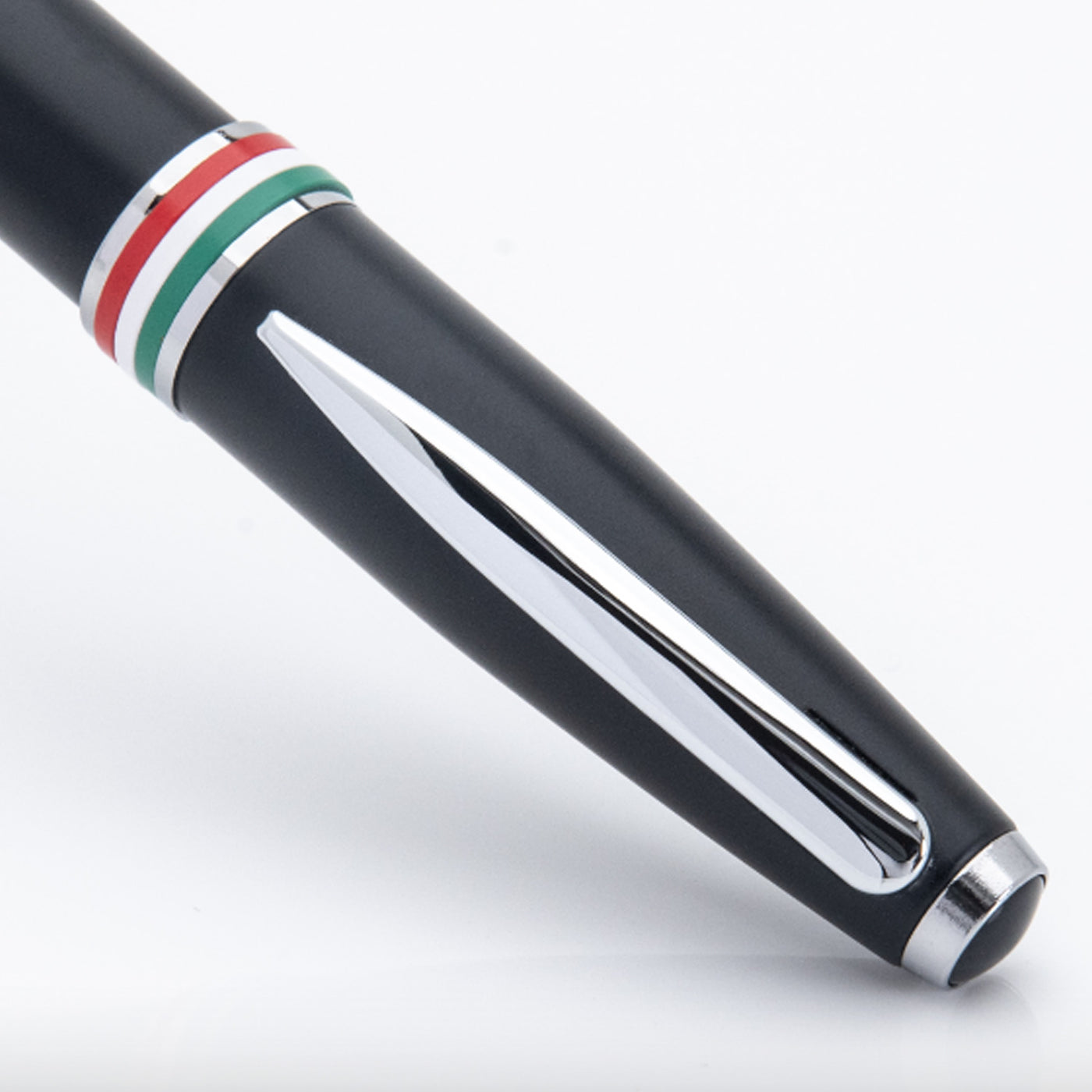 Monteverde Aldo Domani Italia Fountain Pen - Matte Black CT 6