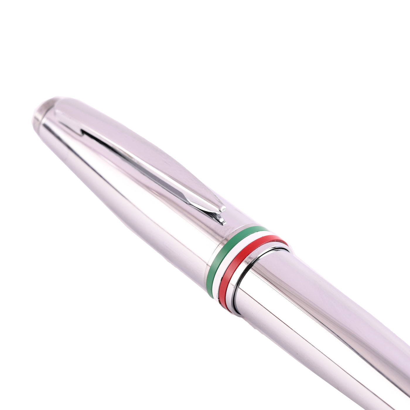 Monteverde Aldo Domani Italia Fountain Pen - Mirror Chrome CT 3