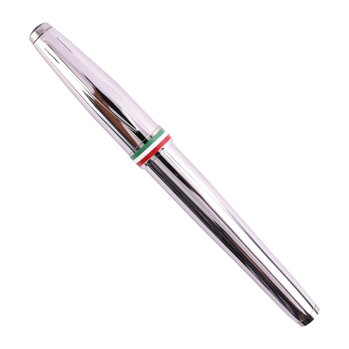 Monteverde Aldo Domani Italia Fountain Pen - Mirror Chrome CT 6