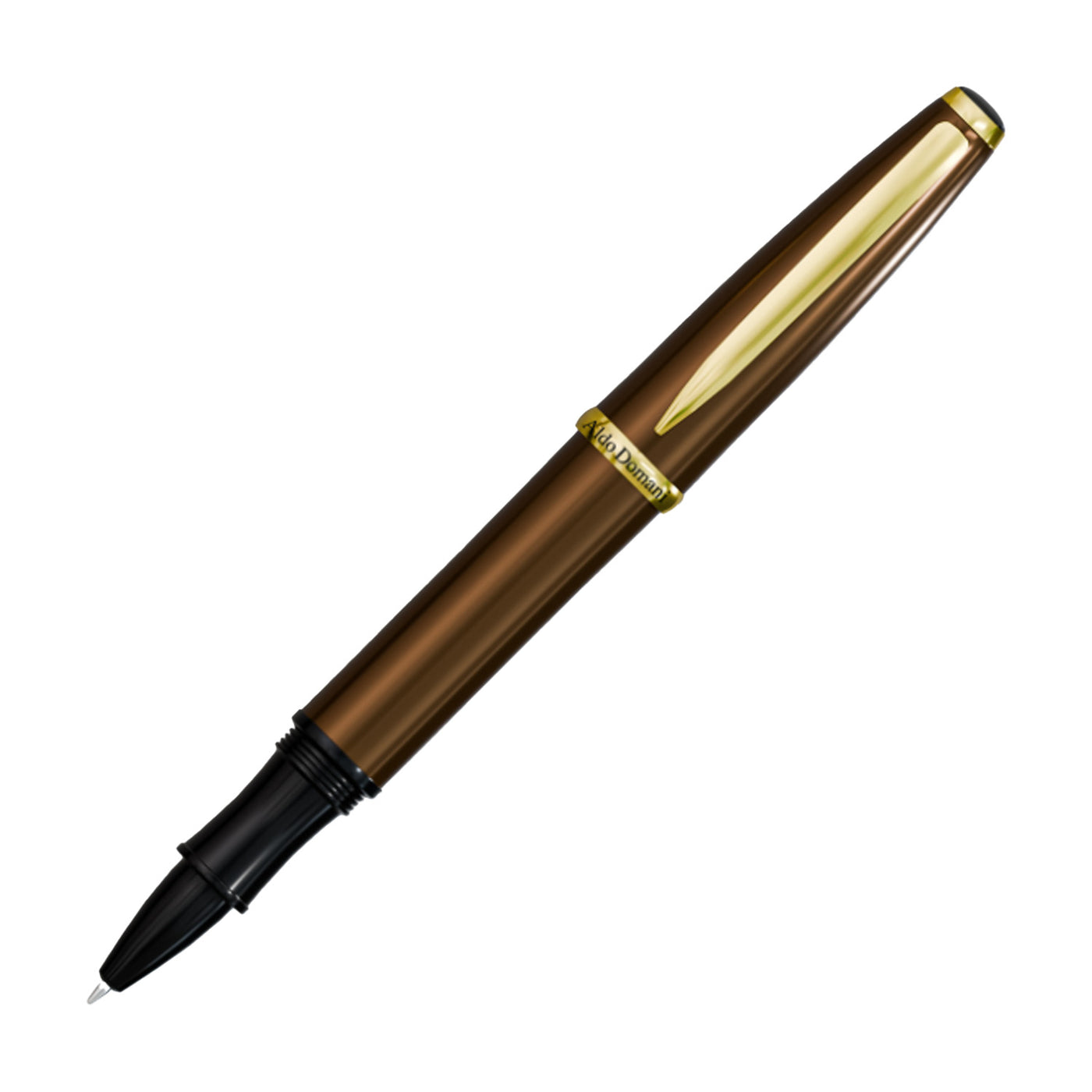 Monteverde Aldo Domani Roller Ball Pen - Brown GT 1