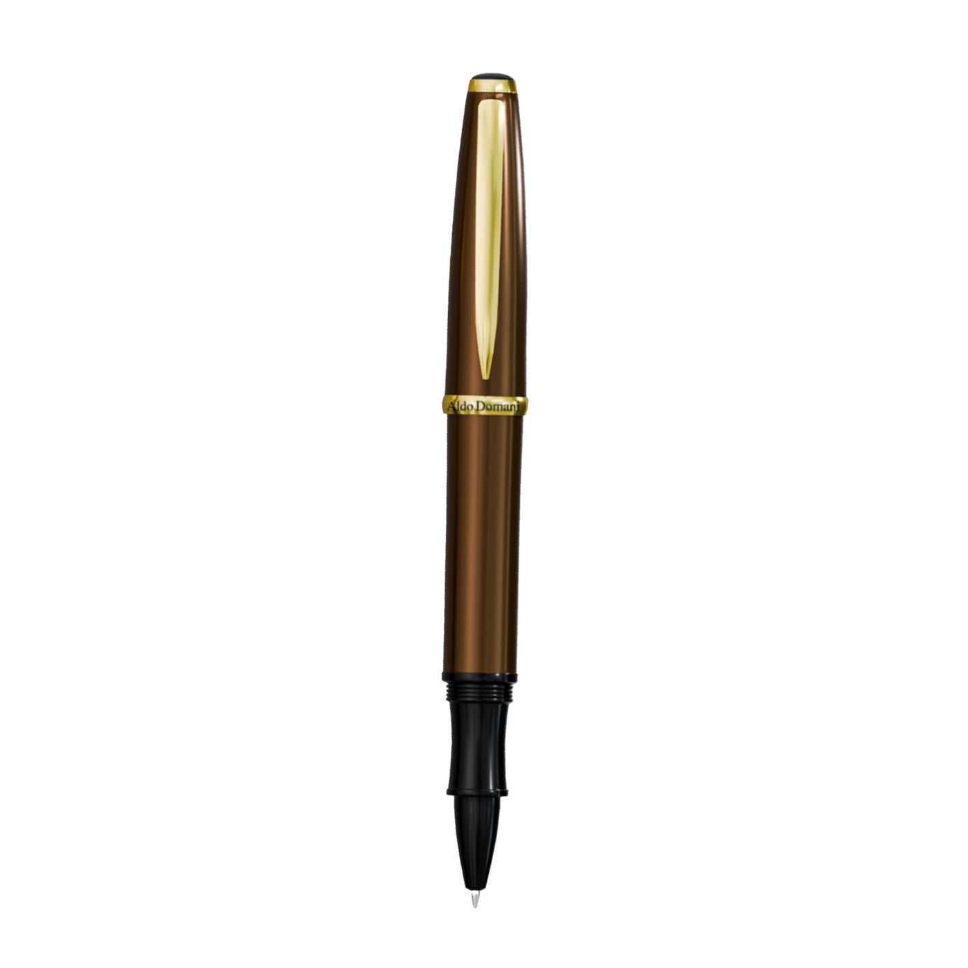 Monteverde Aldo Domani Roller Ball Pen - Brown GT 2