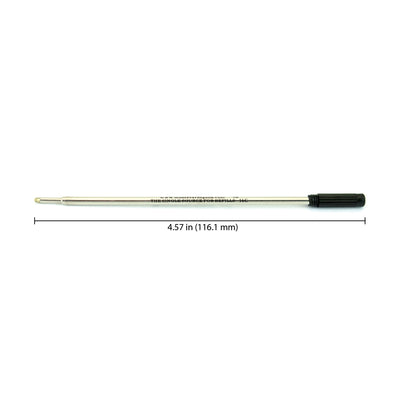 Monteverde Ball Pen Refill for Cross - Medium - Black - Pack of 2 2