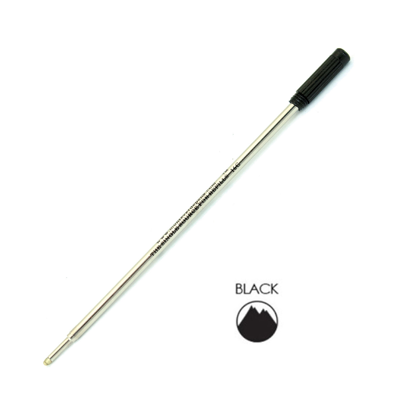 Monteverde Ball Pen Refill for Cross - Medium - Black - Pack of 2 3