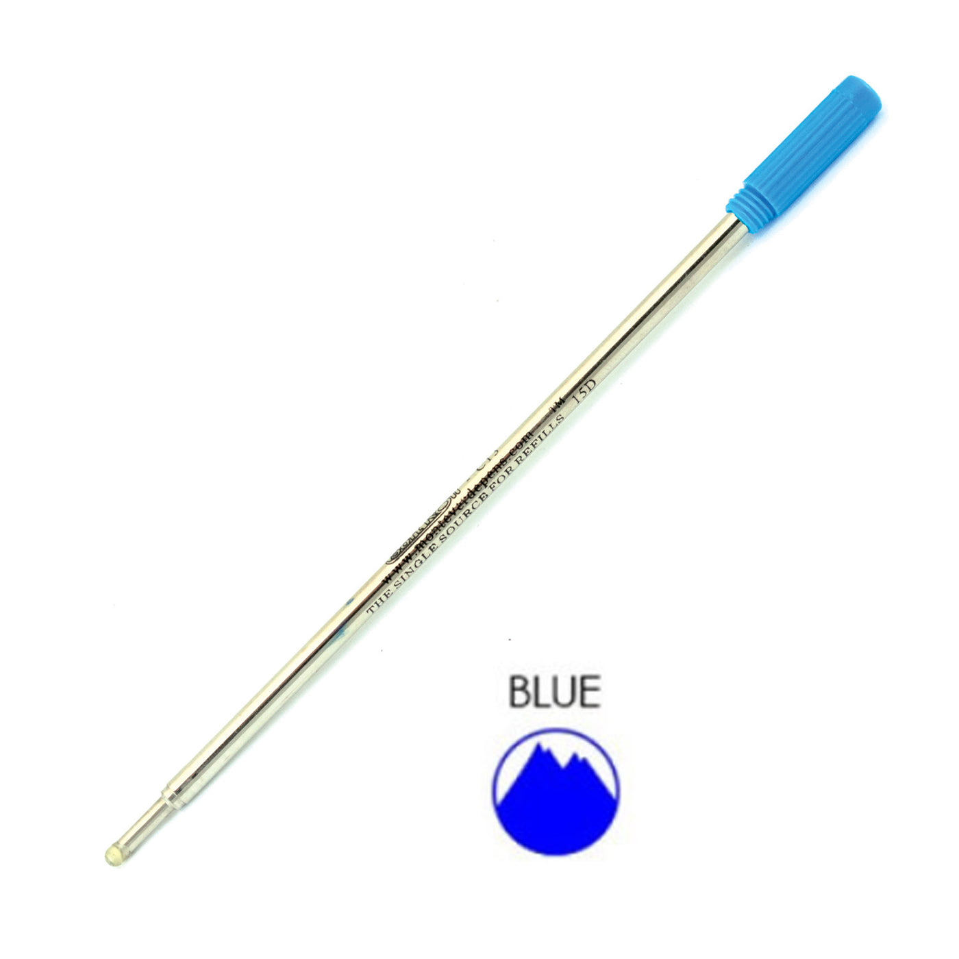 Monteverde Ball Pen Refill for Cross - Medium - Blue - Pack of 2 3