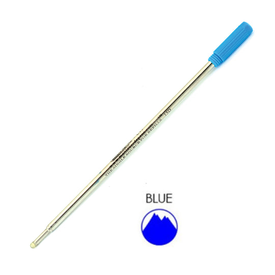 Monteverde Ball Pen Refill for Cross - Medium - Blue - Pack of 2