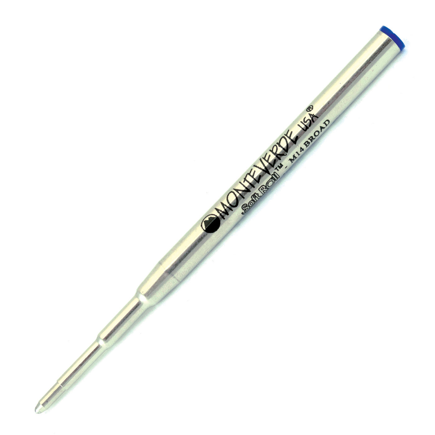 Monteverde Ball Pen Refill for Montblanc - Broad - Blue - Pack of 2 1