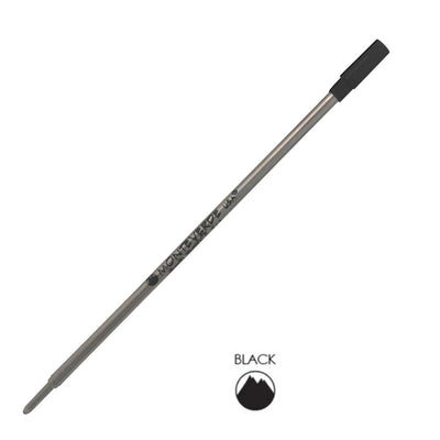 Monteverde Ball Pen Refill for S.T. Dupont - Medium - Black - Pack of 2 1