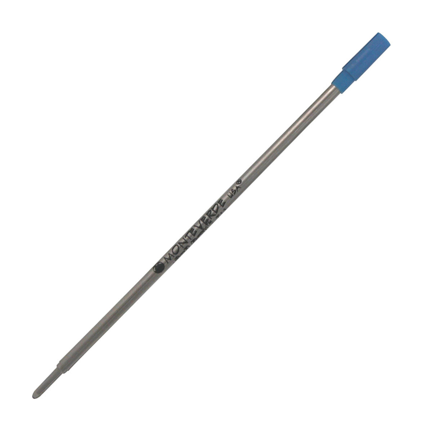 Monteverde Ball Pen Refill for S.T. Dupont - Medium - Blue - Pack of 2 2