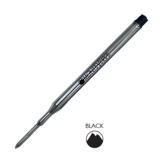 Monteverde Ball Pen Refill for Sheaffer - Medium - Black - Pack of 2