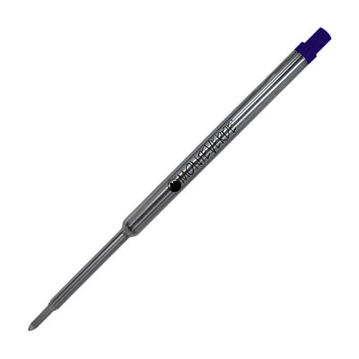 Monteverde Ball Pen Refill for Waterman - Medium - Blue Black - Pack of 2 2