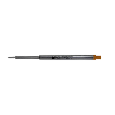 Monteverde Ball Pen Refill for Waterman - Medium - Brown - Pack of 2 3