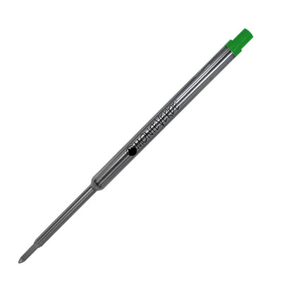 Monteverde Ball Pen Refill for Waterman - Medium - Green - Pack of 2 2