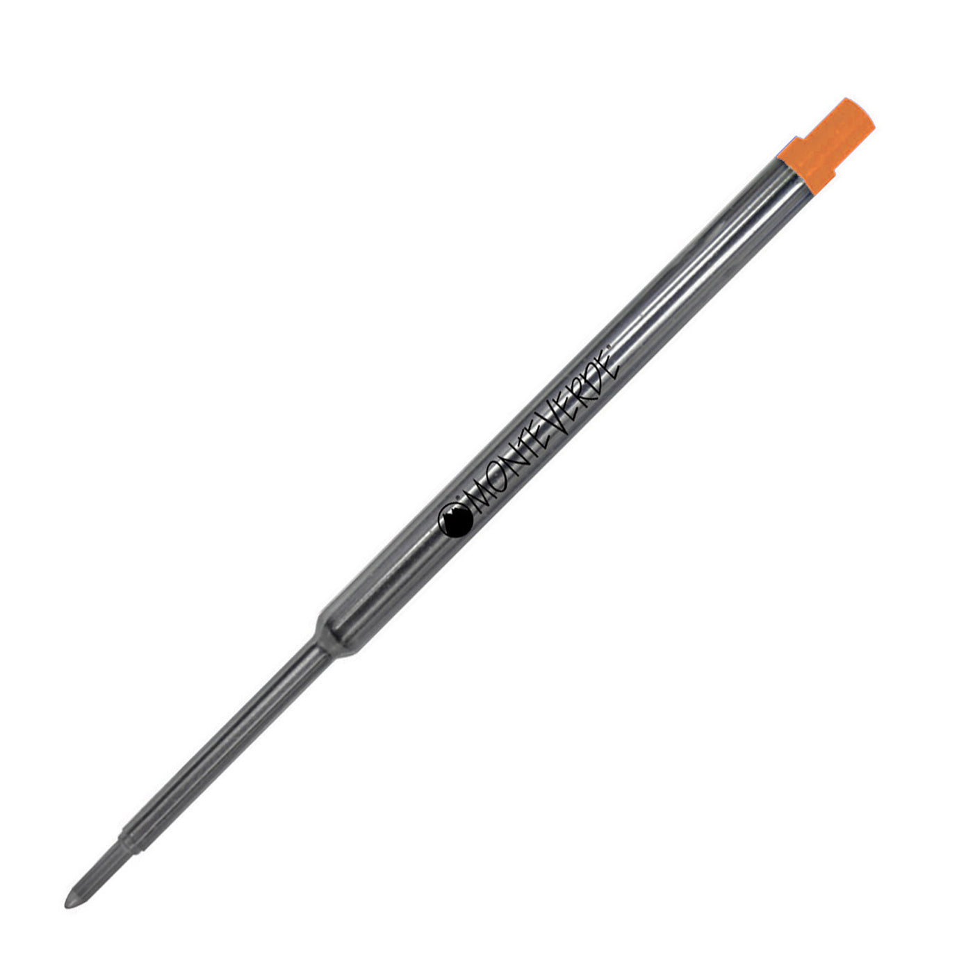 Monteverde Ball Pen Refill for Waterman - Medium - Orange - Pack of 2 2