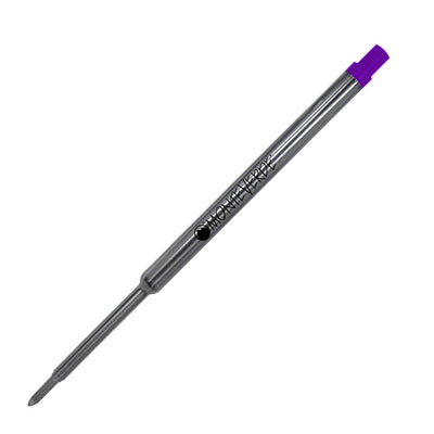   Monteverde Ball Pen Refill for Waterman - Medium - Purple - Pack of 2 2
