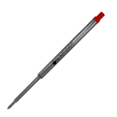 Monteverde Ball Pen Refill for Waterman - Medium - Red - Pack of 2 2