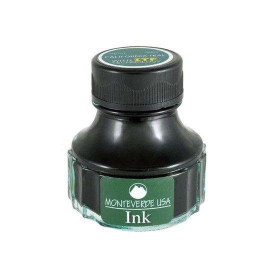 Monteverde California Teal Ink Bottle - 90ml