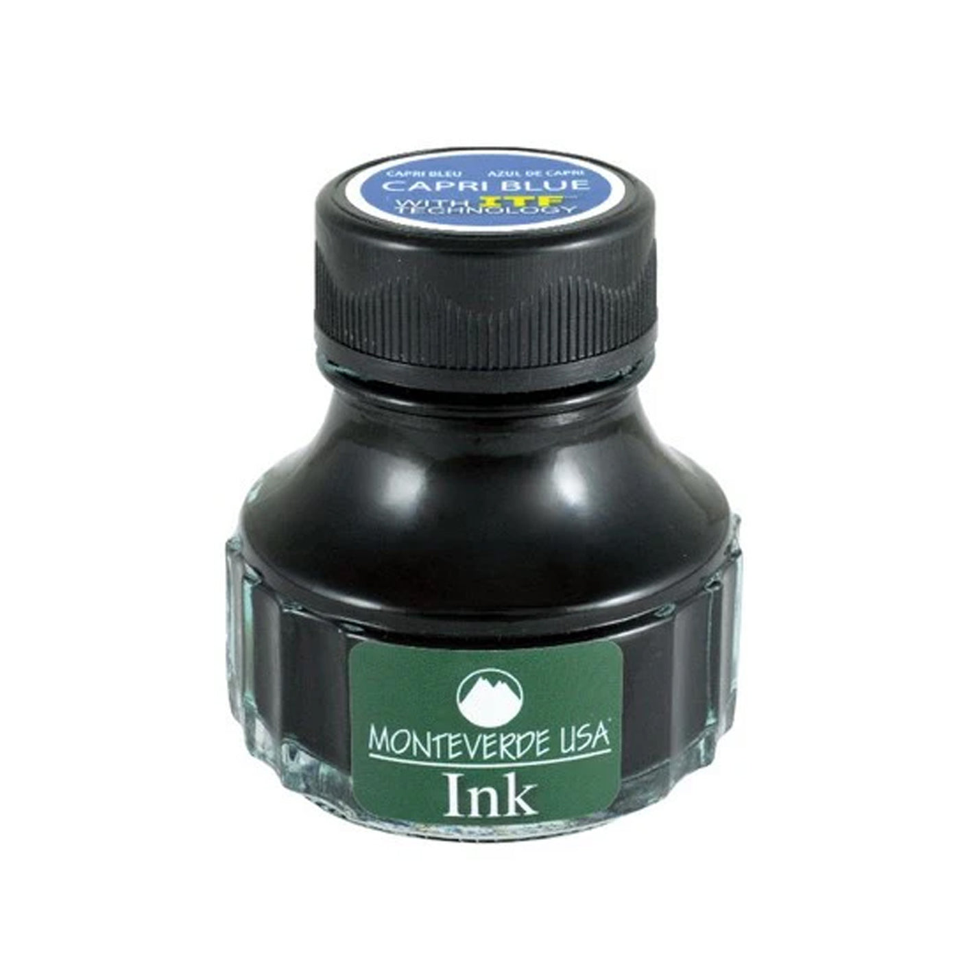 Monteverde Capri Blue Ink Bottle - 90ml 1