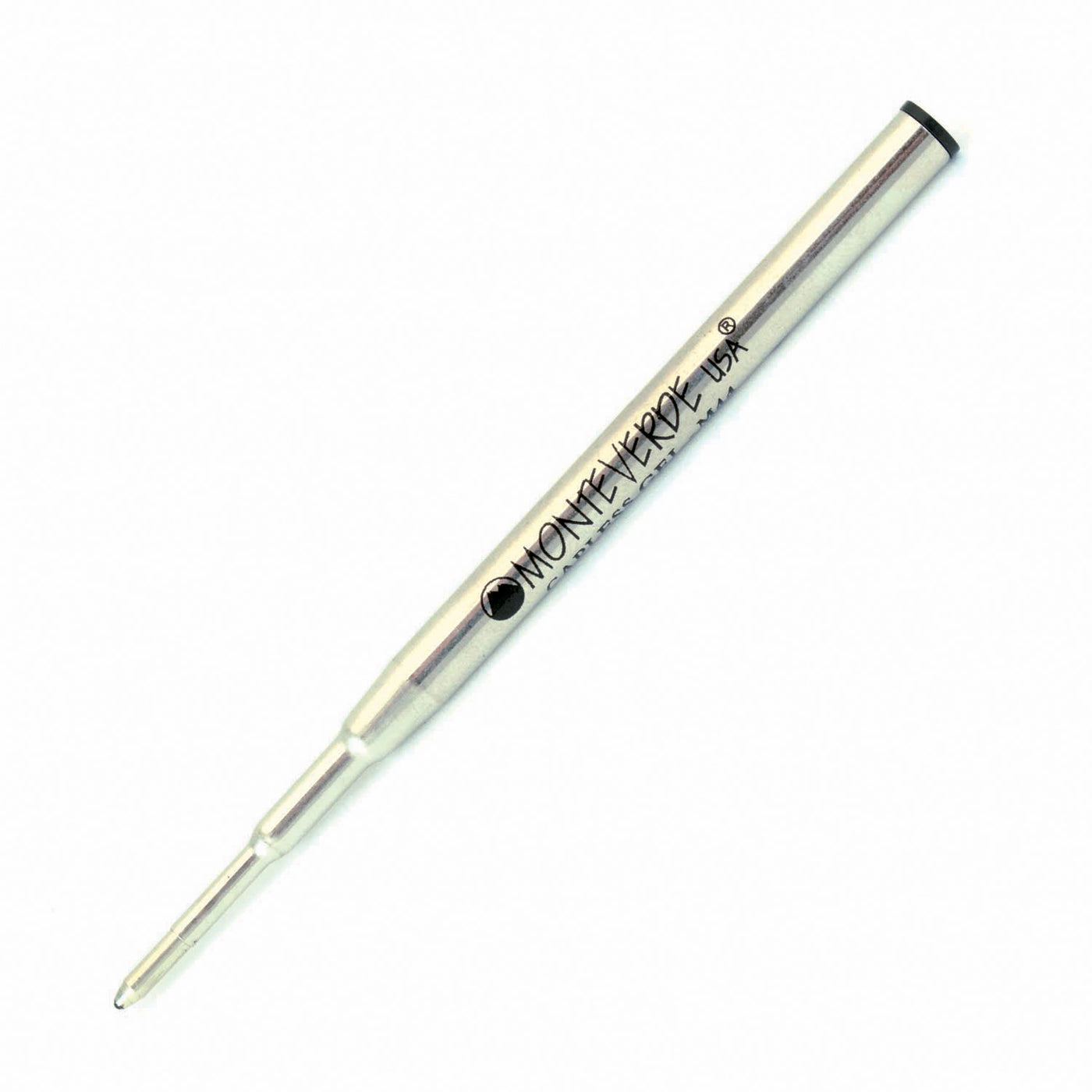 Monteverde Ceramic Gel Ball Pen Refill for Montblanc - Broad - Black - Pack of 2 2