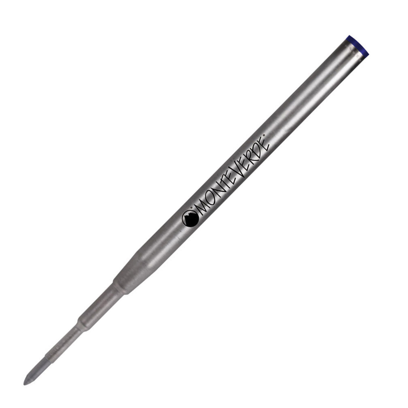 Monteverde Ceramic Gel Ball Pen Refill for Montblanc - Medium - Blue Black - Pack of 2 2