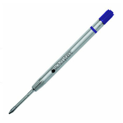 Monteverde Ceramic Gel Ball Pen Refill for Parker - Broad - Blue - Pack of 2 2