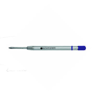 Monteverde Ceramic Gel Ball Pen Refill for Parker - Broad - Blue - Pack of 2 3