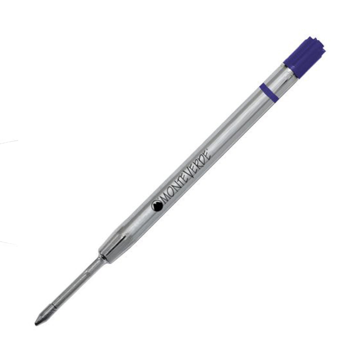 Monteverde Ceramic Gel Ball Pen Refill for Parker - Broad - Blue Black - Pack of 2 2