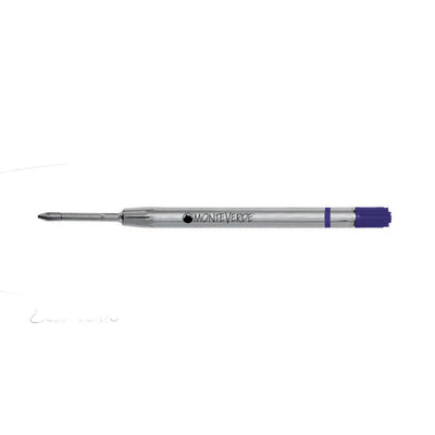 Monteverde Ceramic Gel Ball Pen Refill for Parker - Broad - Blue Black - Pack of 2 3