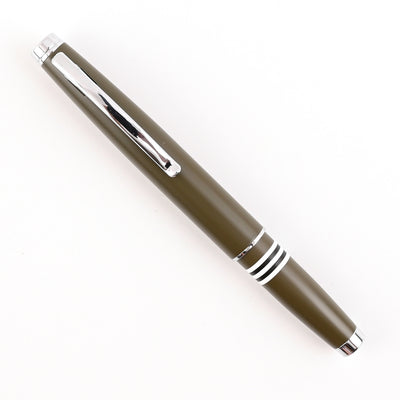 Monteverde Dakota Fountain Pen - Military Green CT 8