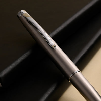 Monteverde Dakota Fountain Pen - Stainless Steel CT