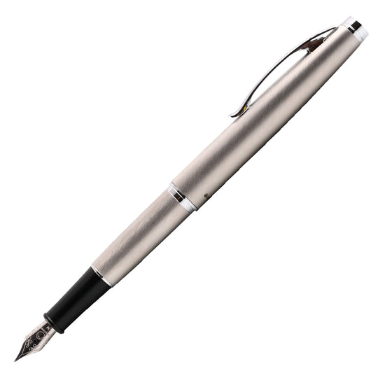 Monteverde Dakota Fountain Pen - Stainless Steel CT