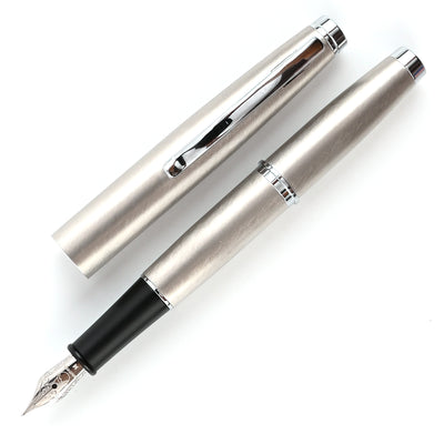 Monteverde Dakota Fountain Pen - Stainless Steel CT