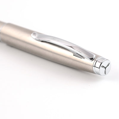 Monteverde Dakota Fountain Pen - Stainless Steel CT