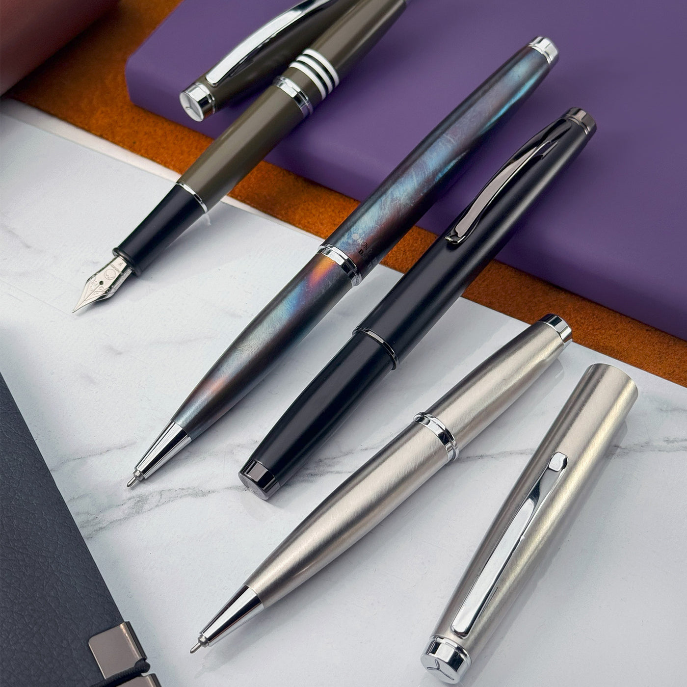 Monteverde Dakota Roller Ball Pen - Military Green CT