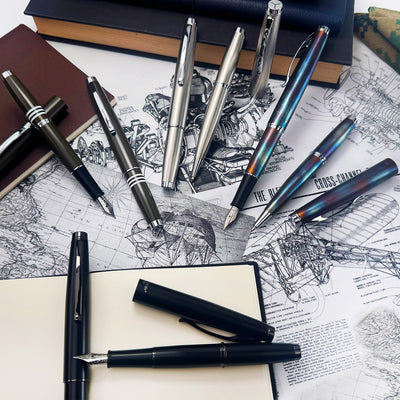 Monteverde Dakota Roller Ball Pen - Raw Flame CT