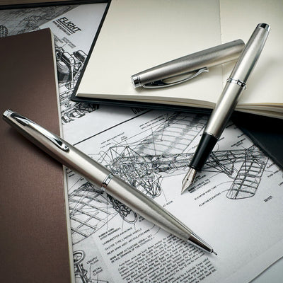 Monteverde Dakota Roller Ball Pen - Stainless Steel CT