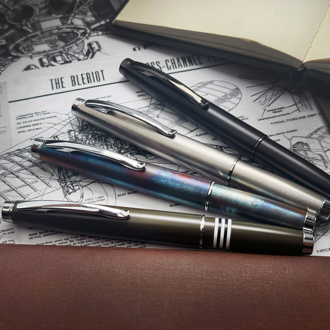 Monteverde Dakota Roller Ball Pen - Stainless Steel CT
