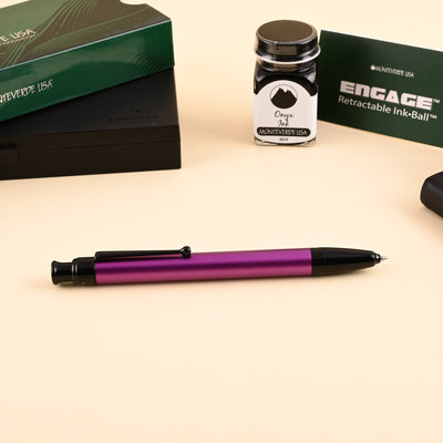 Monteverde Engage Ink Ball Pen - Purple BT 9