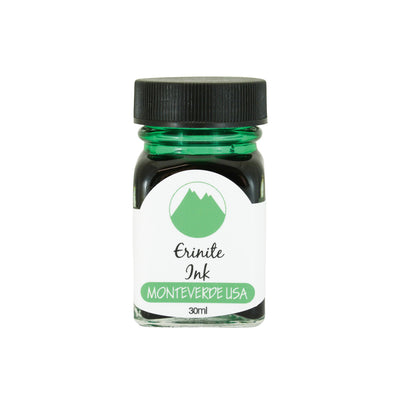 Monteverde Gemstone Erinite Ink Bottle, Light Green - 30ml 1