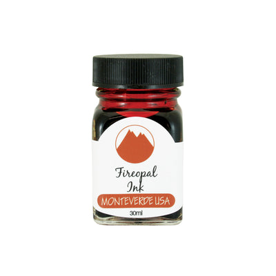 Monteverde Gemstone Fireopal Ink Bottle, Orange - 30ml 1