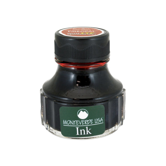 Monteverde Gemstone Fireopal Ink Bottle, Orange - 90ml