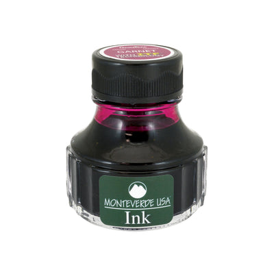 Monteverde Gemstone Garnet Ink Bottle, Pink - 90ml 1