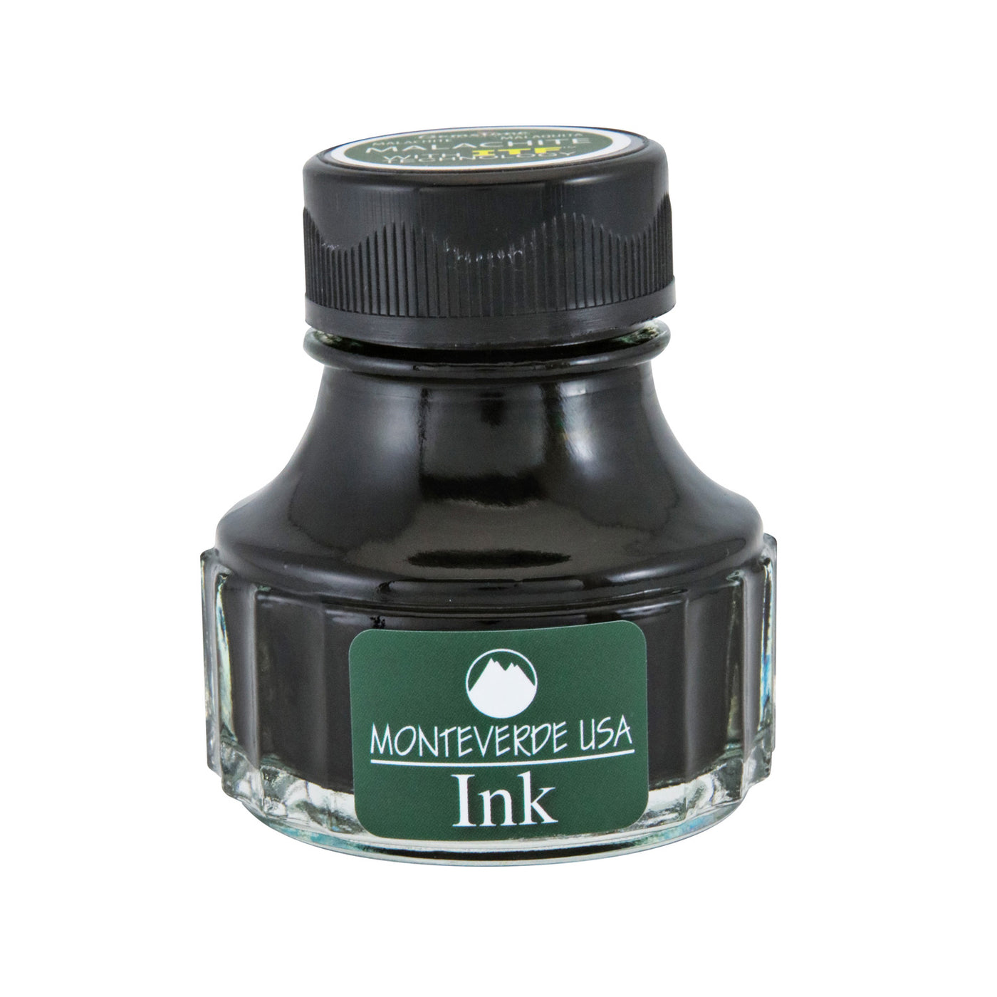 Monteverde Gemstone Malachite Ink Bottle, Green - 90ml 1