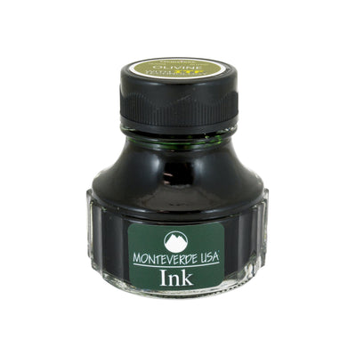 Monteverde Gemstone Olivine Ink Bottle, Green - 90ml 1