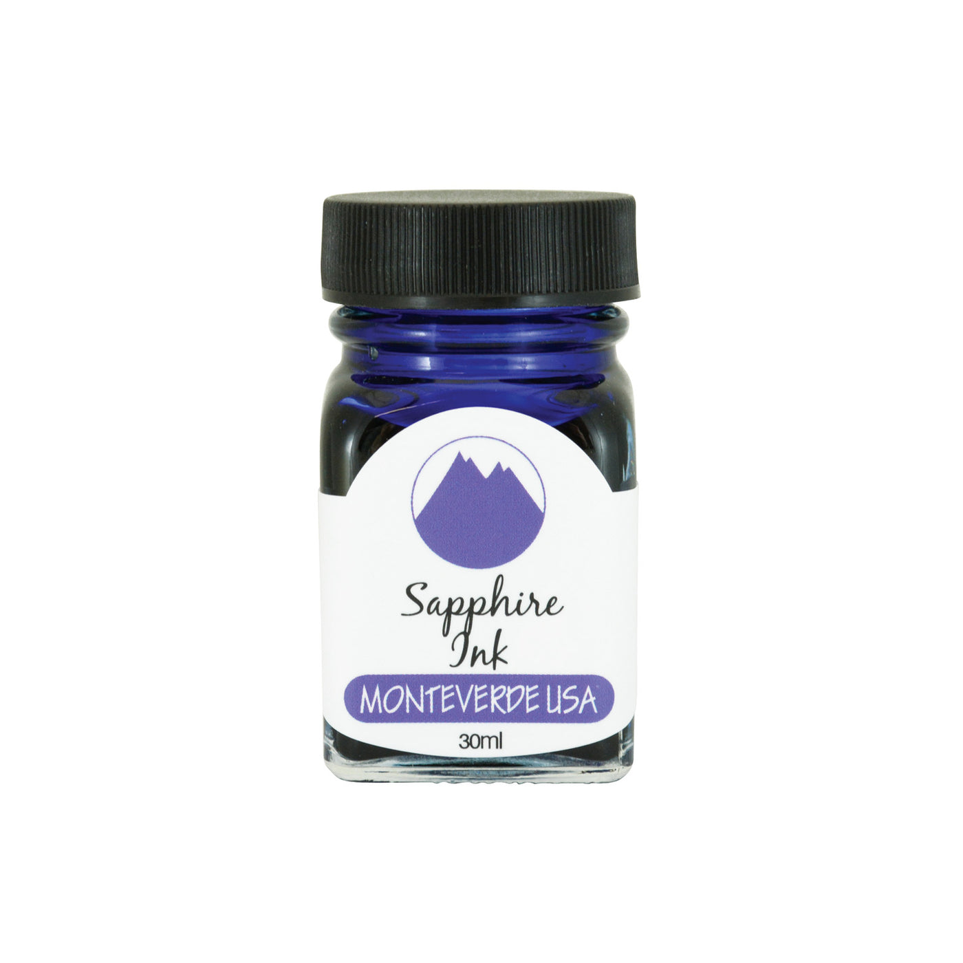 Monteverde Gemstone Sapphire Ink Bottle, Dark Blue - 30ml 1