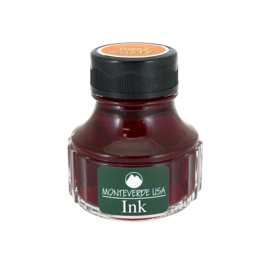 Monteverde Gemstone Topaz Ink Bottle, Orange - 90ml