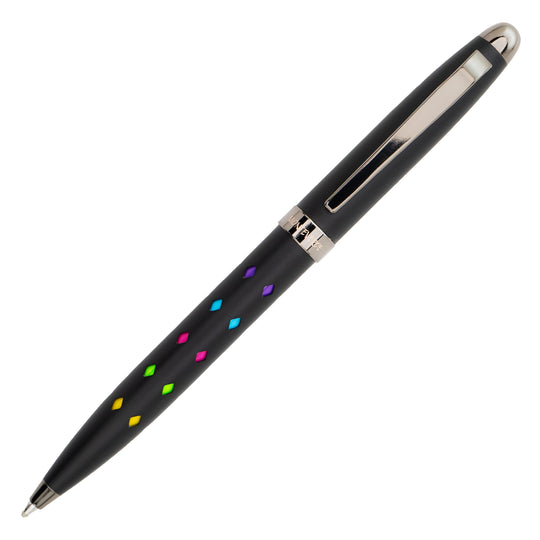 Monteverde Illusia Diamond Shape Ball Pen - Matte Black RT